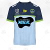 NRL Canberra Raiders Custom Name Number 2021 Away Jersey T-Shirt