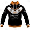 NRL Wests Tigers Custom Name Number 2021 Home Jersey Zip Up Hoodie