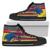 AFL Adelaide Crows Indigenous High Top Shoes
