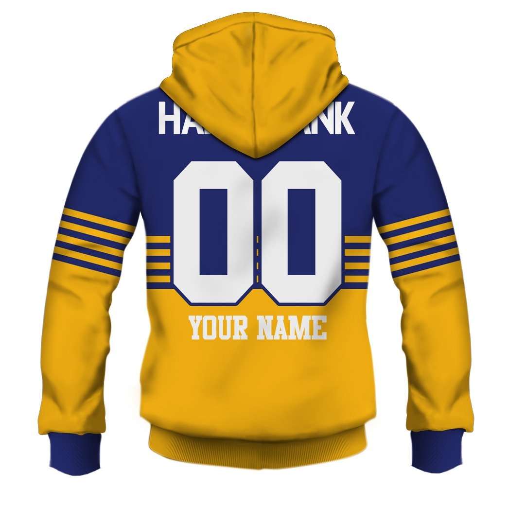 NRL Parramatta Eels Custom Name Number 1986 Vintage Retro Jersey Pullover Hoodie NRL Parramatta Eels Custom Name Number 1986 Vintage Retro Jersey Pullover Hoodie