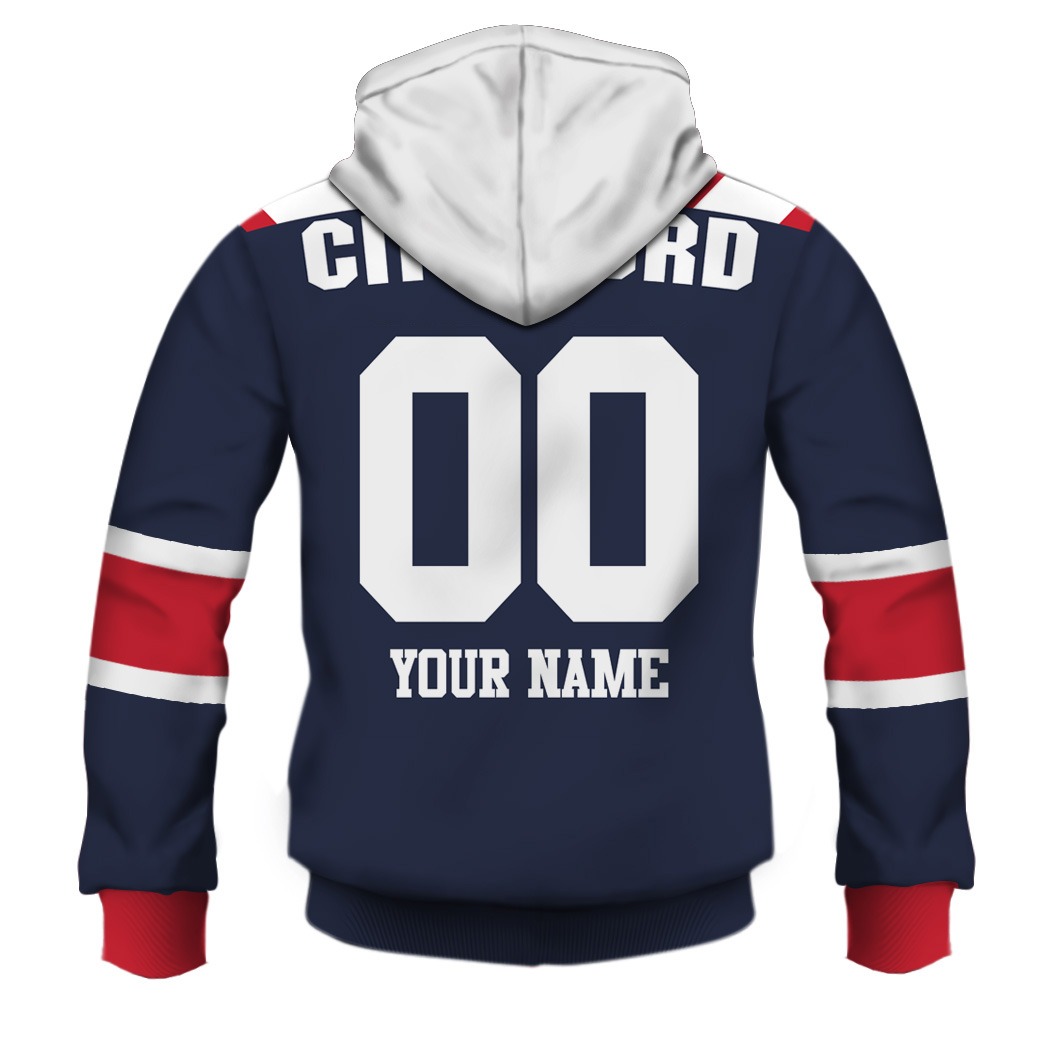 NRL Sydney Roosters Custom Name Number 1976 Vintage Retro Jersey Zip Up Hoodie NRL Sydney Roosters Custom Name Number 1976 Vintage Retro Jersey Zip Up Hoodie