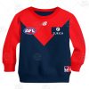 AFL Melbourne Demons Custom Name Number 2020 Home Guernsey Kids Sweatshirt