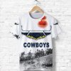 NRL North Queensland Cowboys ANZAC Day Simple Style T-Shirt