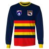 AFL Adelaide Crows Custom Name Number Vintage Retro Guernsey 90s Sweatshirt