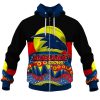 AFL Adelaide Crows Dinky Di Lover Aboriginal Flag x Indigenous Zip Up Hoodie
