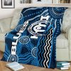 AFL Carlton Blues Aboriginal Fleece Blanket