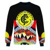 AFL Carlton Blues Dinky Di Lover Aboriginal Flag x Indigenous Sweatshirt