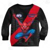 AFL Essendon Bombers Custom Name Number Spiderman 2020 Kids Sweatshirt