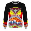 AFL Essendon Bombers Dinky Di Lover Aboriginal Flag x Indigenous Sweatshirt