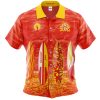 AFL Gold Coast Suns Surfboard Hawaiian Shirt
