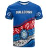 AFL Western Bulldogs Indigenous Blue T-Shirt