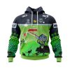 NRL Canberra Raiders Custom Name Number Australia’s Day Pullover Hoodie