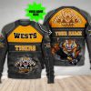 NRL Wests Tigers Custom Name Mascot Sweatshirt