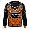NRL Wests Tigers Custom Name Number On Field Indigenous Jersey 2021 Sweatshirt