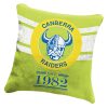 NRL Canberra Raiders 1981 Logo Square Pillow Case