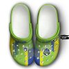 NRL Canberra Raiders Custom Name Lime Crocs