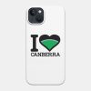 NRL Canberra Raiders I Love Canberra Phone Case