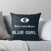 AFL Carlton Blues Navy Blue Square Pillow Case V2