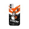 NRL Wests Tigers Black White Indigenous Mascot Phone Case