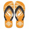 NRL Wests Tigers Divided Logo Orange Flip Flops