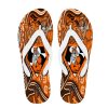 NRL Wests Tigers Superman Flip Flops