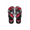 AFL Essendon Bombers Black Red Flip Flops