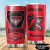 AFL Essendon Bombers Custom Name Red Tumbler V2