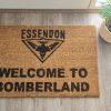 AFL Essendon Bombers Welcome Rubber Doormat