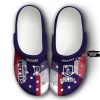 AFL Fremantle Dockers Custom Name Purple White Crocs V2