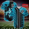 AFL Port Adelaide Custom Name Number Mascot Baseball Jersey