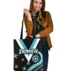 AFL Port Adelaide Indigenous Black Teal Tote Bag V3