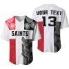 AFL St Kilda Saints Custom Text Number Indigenous Baseball Jersey