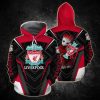 Liverpool FC Black Red Baby Groot Hub Cup Pullover Hoodie