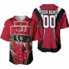 NBA Chicago Bulls Custom Name Number Michael Jordan With Legends Baseball Jersey