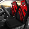 NBA Chicago Bulls Black Red Car Seat Covers V3