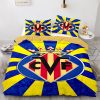 Villarreal CF Blue Yellow Bedding Set