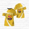 FC Barcelona Yellow White T-Shirt