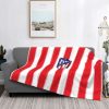 Atletico Madrid Logo Fleece Blanket