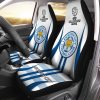 Leicester City FC White Champion League Car Seat Covers