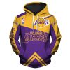NBA Los Angeles Lakers Purple Golden Pullover Hoodie V2