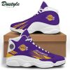 NBA Los Angeles Lakers Purple Gold Air Jordan 13 Shoes