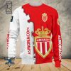 AS Monaco White Red Sweatshirt
