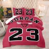 NBA Chicago Bulls Red Jordan 23 Bedding Set