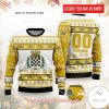 Boavista FC Custom Name Number Ugly Christmas Sweater
