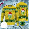 CD Tondela Santa Hat Ugly Christmas Sweater
