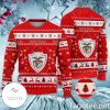 CD Santa Clara Santa Hat Ugly Christmas Sweater