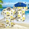 Cádiz CF Coconut Tree White Blue Hawaiian Shirt