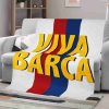 FC Barcelona Viva Barca Fleece Blanket