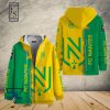 FC Nantes Yellow Green Zip Up Hoodie