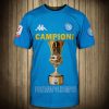 SSC Napoli Light Blue Campioni T-Shirt